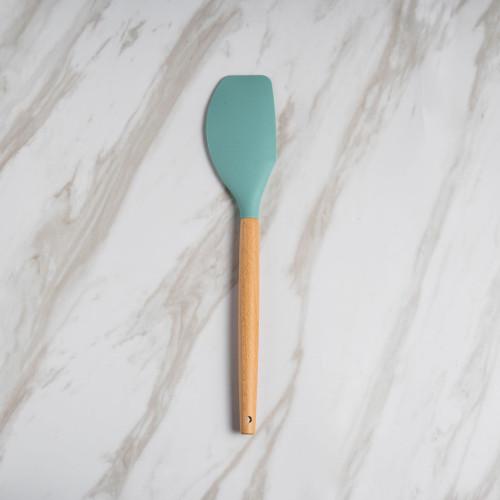 Gambar BREWSUNIQ - Candy Green Silicone Kitchen Utensils Set Alat Masak Spatula Cantik Minimalis - Scrapper dari Brewsuniq Store undefined Tokopedia