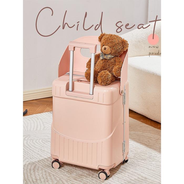 Gambar [ MIKA SERIES ] HK060 Koper Anak Hanke 20 inch TSA LOCK Suitcase Travel Luggage - soft pink, 20 inch kabin dari koperjabodetabek undefined Tokopedia