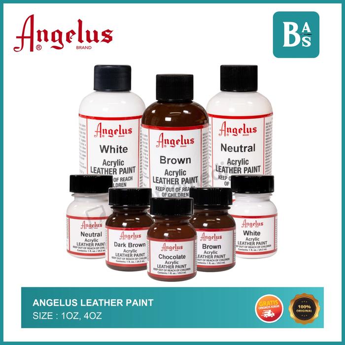 Jual Angelus Leather Paint 1oz 4oz Oz 118ml, Neutral Kota