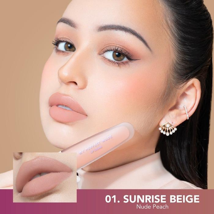 Gambar MOP (Mother of Pearl) - My Perfect Nude Lip Cream - 1.Sunrise Beige dari Tasya Beauties undefined Tokopedia
