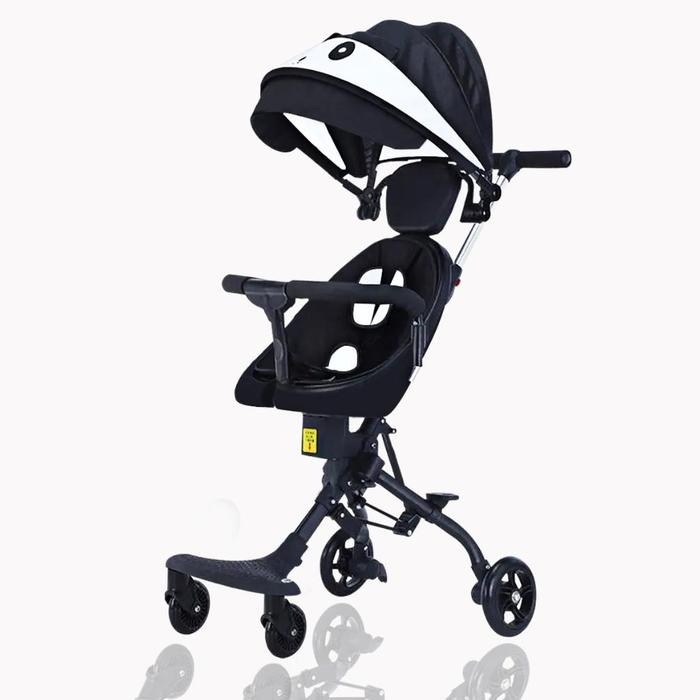 Gambar Magic Stroller Bayi Murah Stroler Anak Kids Foldable 2 arah Budak Stroler Lipat Strollers - 19 atap panda dari Rosyad Baby Store undefined Tokopedia
