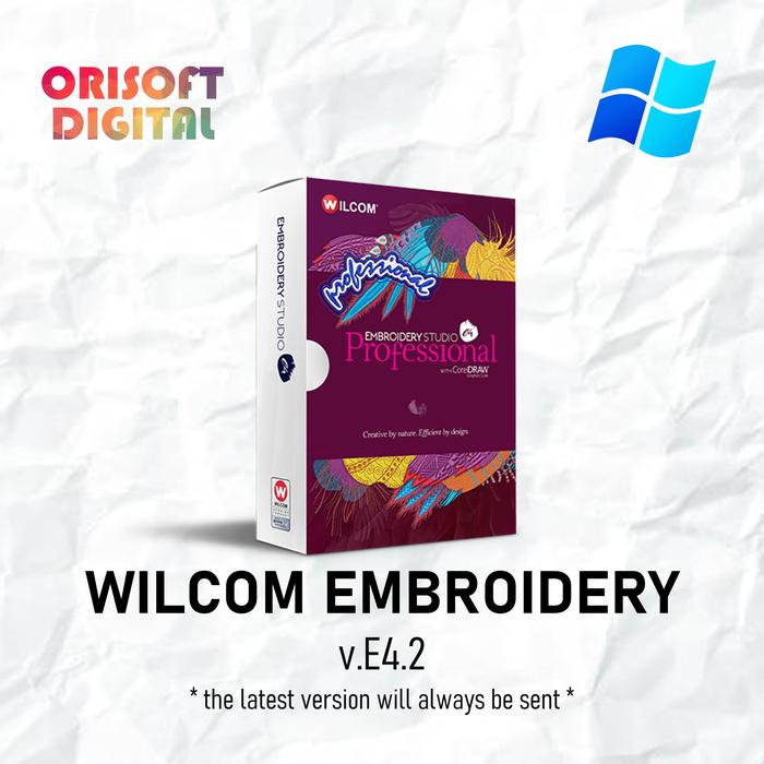 Gambar Wilcom E4.2 Full Permanen Software Design Bordir - 1 PC dari orisoft digital undefined Tokopedia
