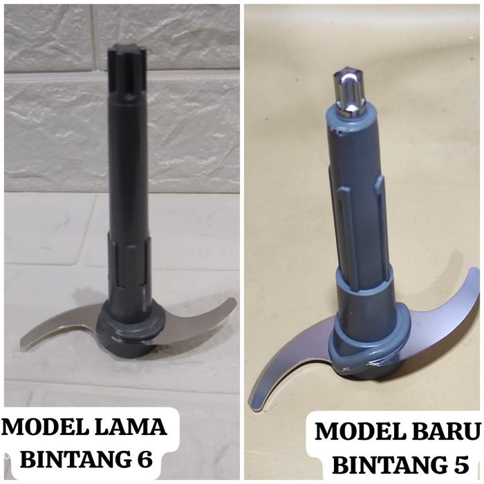 Gambar PISAU CHOPPER KECIL Mitochiba Food Chopper CH200 CH100 CH 200 100 ORI - PISAU PANJANG, BINTANG 6 dari COOKMASTER undefined Tokopedia