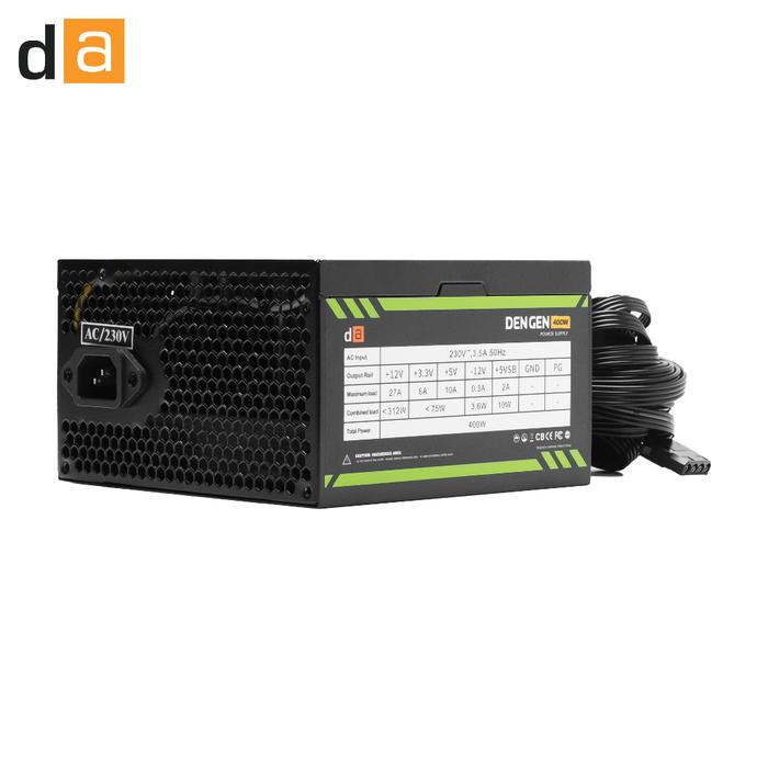 Gambar PSU Digital Alliance 400W Gaming Power Supply Komputer CPU Kantor Office PC dari Techno Com_NEW undefined Tokopedia