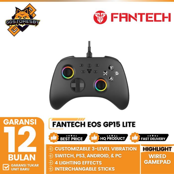 Gambar FANTECH EOS LITE GP15/GP15L WIRED Gamepad - GP15 LITE dari GGSTORESBY undefined Tokopedia