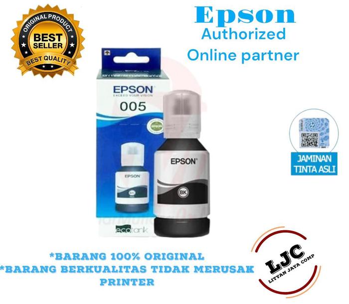 Gambar Epson 005S 40ml & 005S 120ml Black Tinta Printer - 005 dari Lityan Jaya Comp undefined Tokopedia