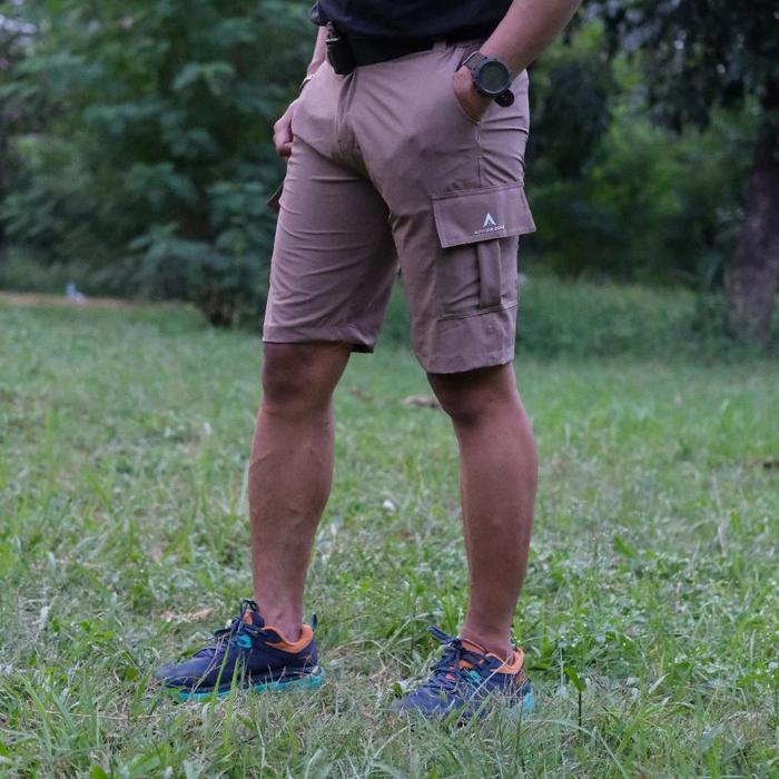 Gambar Celana Pendek Pria Cargo Gunung Outdoor Hiking Quickdry Watereplent Altitude Gear Clif - Coksu, M dari Serojach undefined Tokopedia