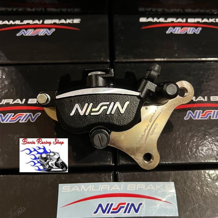 Gambar Kaliper Belakang Nissin Samurai 2piston Nmax Old, Nmax New, Aerox New, Aerox - Hitam dari Bonia Racing Shop undefined Tokopedia