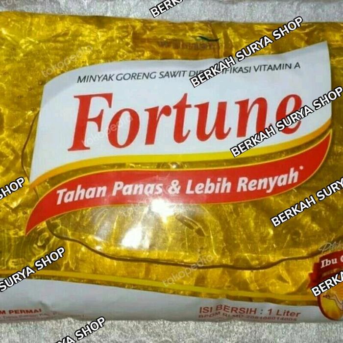 Gambar minyak goreng 1 liter Minyak Goreng Fortune Bantal 1liter dari ALIFA MART99 undefined Tokopedia