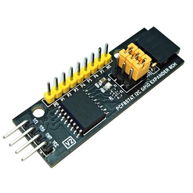 Gambar PCF8574 I2C 8-BIT I/O EXPANDER GPIO EXPANSION MODULE DIGITAL PIN EXTENDER FOR ARDUINOO ESP8266 ESP32 - Kuning (2) dari Fujistorem undefined Tokopedia