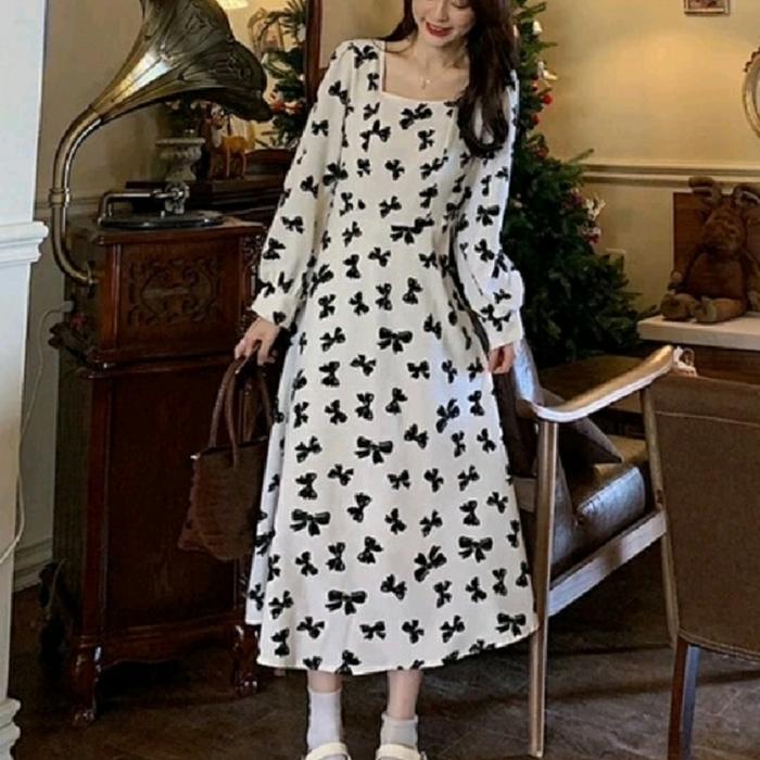 New Pretty French-style  Elegant Summer Women's Long Dress C7557 main image 0