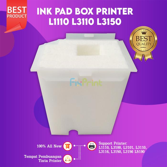 Gambar Ink Pad Box Epson L3110 L3210 L3250 Inkpad Pembuangan L1210 L3150 - Ink Pad Box dari FixPrint Indonesia undefined Tokopedia