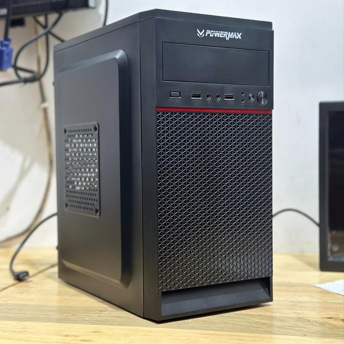 Gambar PC Rakitan Fullset Lengkap Office - Core i5 8GB SSD 256GB + Monitor 24 inch + Keyboard Mouse & Wifi - Tower mATX, i5-2400 dari Vinorious Computer undefined Tokopedia