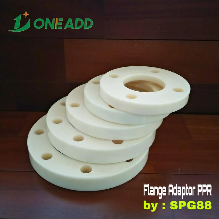 Gambar STUB FLANGE & FLANGE ADAPTER RING PPR ONEADD FITTING PIPA PPR - FLANGE ADAPTER, 50mm 11/2" Inch dari SPG888 undefined Tokopedia