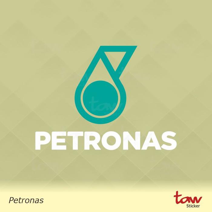 Gambar Cutting Sticker Stiker Motor Helm Laptop Kaca Mobil Mainan Petronas Logo B - Putih dari Pada Satu Waktu undefined Tokopedia