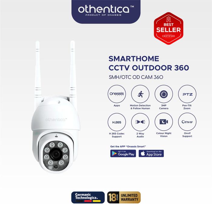 Gambar Onassis Smart Outdoor Camera 360 Kamera Outdoor Pintar dari Onassis Smart Living Medan undefined Tokopedia
