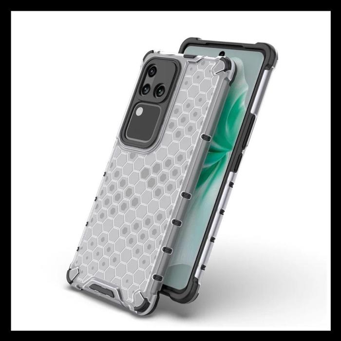 Gambar Vivo V30 / V30 Pro 5G Honeycomb Original Hard Case Casing Soft Cover Armor Silicone Clear Transparan Pc - CLEAR., VIVO V30 5G. dari Original Shop Nillkin undefined Tokopedia