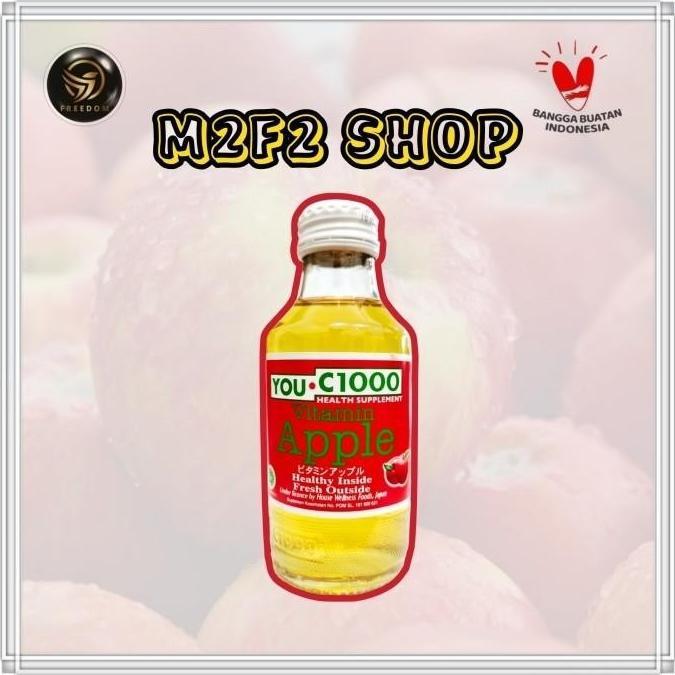 Gambar NEW YOU C1000 | C 1000 VITAMIN APPLE | APEL BOTOL BELING - 140 ML SEBUNGKUSHAT dari sebungkushati undefined Tokopedia