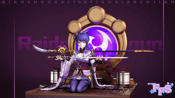 Gambar FFS Studio Raiden Shogun Genshin Impact FIGURE STATUE - Normal, DP dari All Mix shop tokopedia undefined Tokopedia