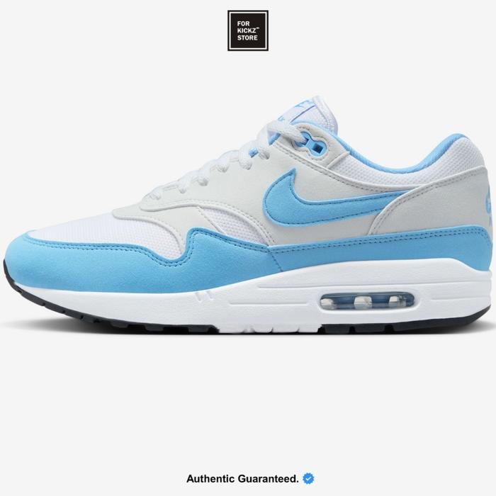 Jual NIKE AIR MAX WHITE UNIVERSITY BLUE PHOTON DUST BLACK 42