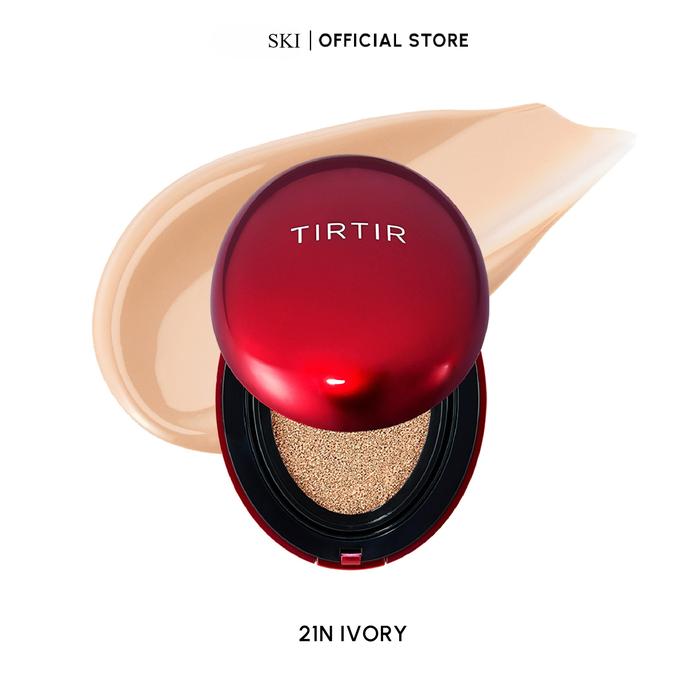 Gambar TIRTIR Mask Fit Red Cushion Foundation SPF 40 PA++ 18gr (Full Size) - 21N Ivory dari Style Korean Indonesia undefined Tokopedia
