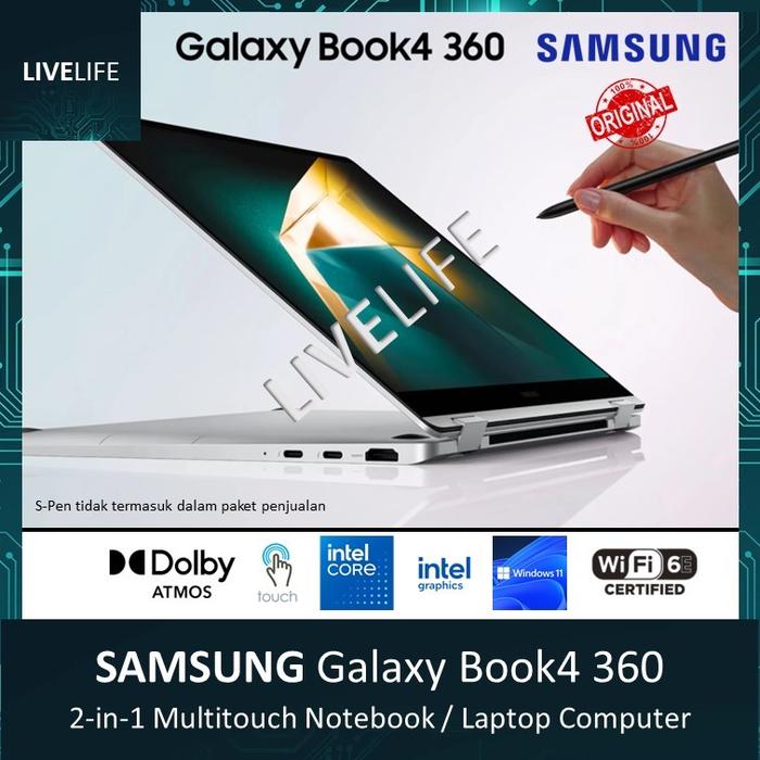 Jual SAMSUNG Galaxy Book4 Book 360 2-in-1 Multi Touch