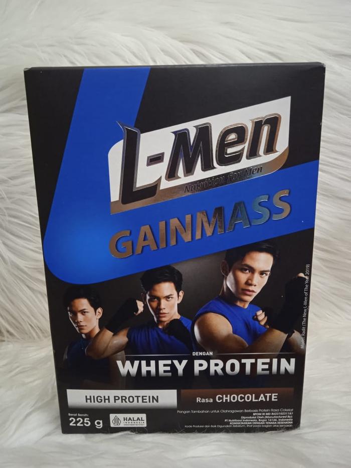 Gambar L-Men Gainmass Whey Protein Rasa Chocolate - 225gr dari Laris Swalayan Temanggung undefined 2 Tokopedia