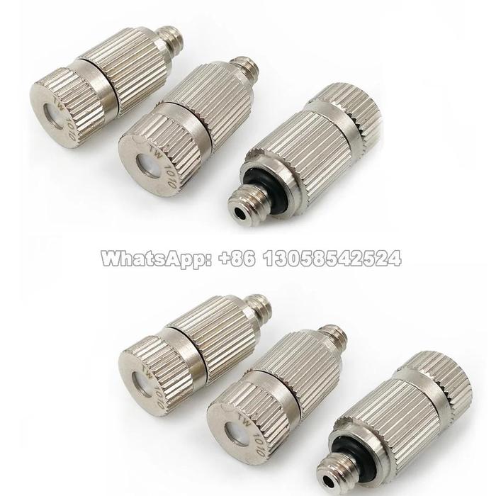 Gambar Male Thread Mist Nozzles, High Pressure, Anti Drip Fogging Sprinklers, Garden Agriculture Cooling, Humidify Fittings, 50 Pcs dari Heroic Charges undefined Tokopedia