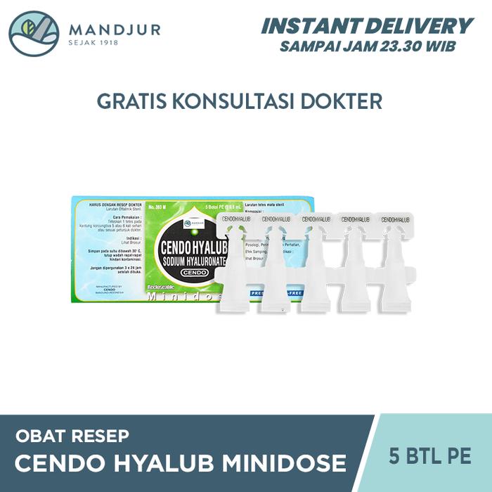 Gambar Cendo Hyalub Minidose 0.6 mL / Sodium Hyaluronate / Iritasi Mata dari Apotekmandjurofficial undefined Tokopedia