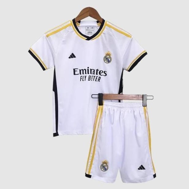 Gambar Gudang Istimewa Jersey Bola Kids Real Madrid Home 2023 2024 Baju Bola Anak - Jersey Saja dari Machikoshopp undefined Tokopedia
