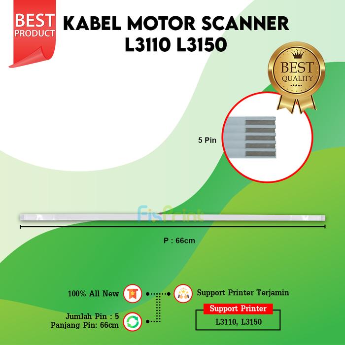 Gambar Kabel Scanner Printer Epson L3110 L3116 Flexible Cable L3150 L3156 - 5 Pin dari FixPrint Semarang undefined Tokopedia