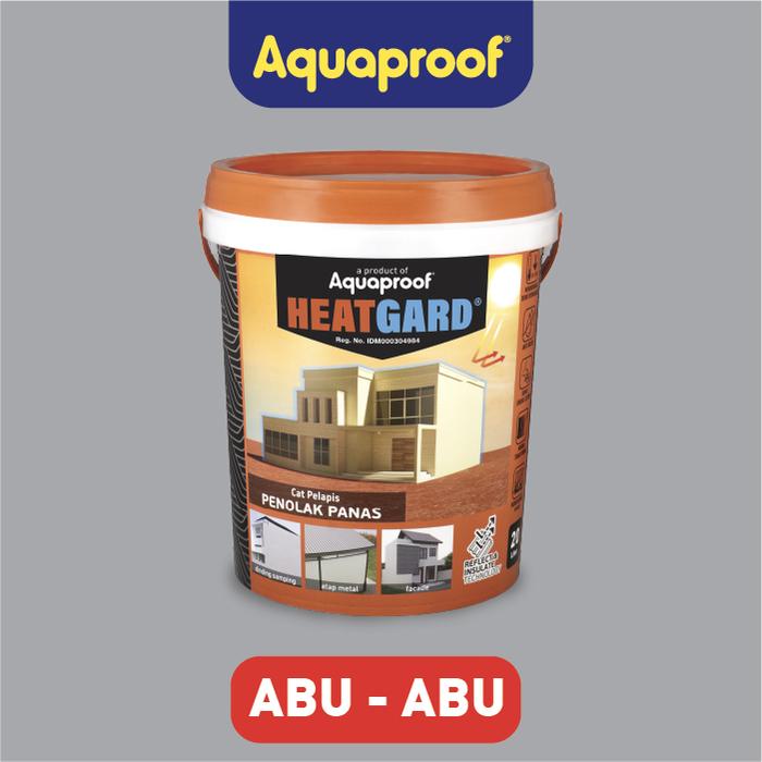 Gambar HEATGARD - 20 LT - CAT PELAPIS PENOLAK PANAS & ANTI BOCOR - Abu-abu dari Aquaproof Shop undefined Tokopedia