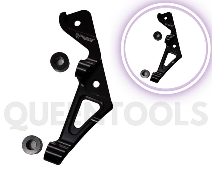 Gambar Breket Kaliper Radial 4P Xmax X-Max P100 Pitch 100 BREMBO Monoblok 4 Piston M4 M50 M432 GP4RS GP4RX Disc 267/300mm dari QUEEN TOOL_NEW undefined Tokopedia