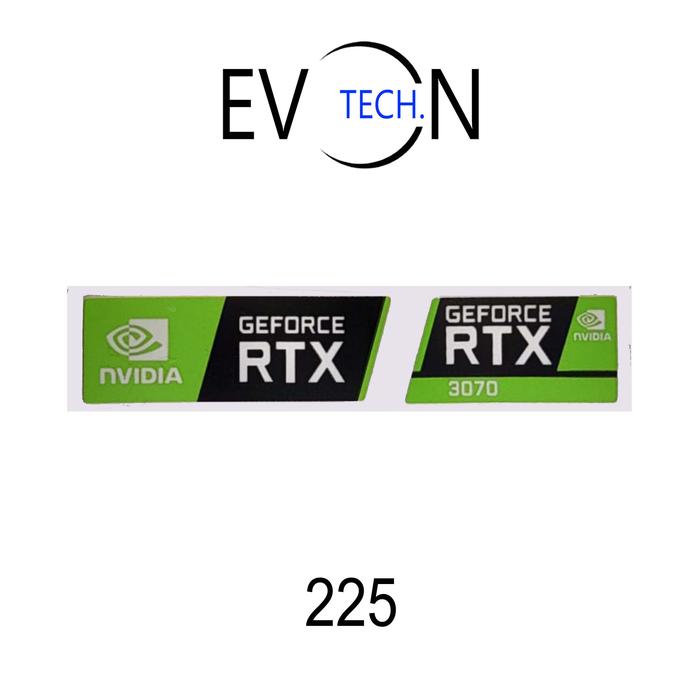Gambar Sticker Logo Graphics by Nvidia Geforce 3D GT Green Optimus GTX ION - 225 dari Evon Tech undefined Tokopedia