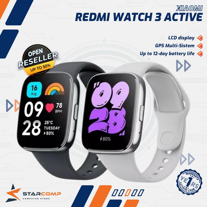 Gambar Xiaomi Redmi Watch 3 Active 1.83 Inch BT Call Garansi Resmi dari Starcomp Origin undefined Tokopedia