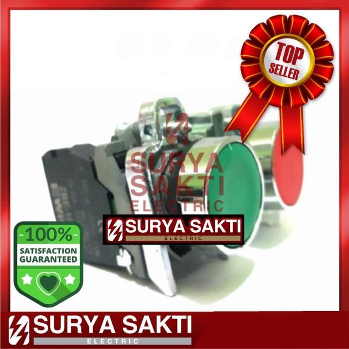 Gambar Push Button EWIG 22mm XB4 BA31 Hijau/BA42 Merah. - Mera dari Surya Sakti Electrical undefined Tokopedia