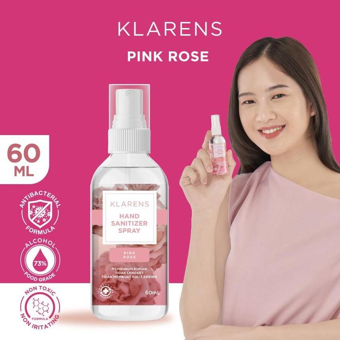 Gambar Borong Hand Sanitizer Klarens Spray Pink Rose dari Saktif Collect undefined Tokopedia