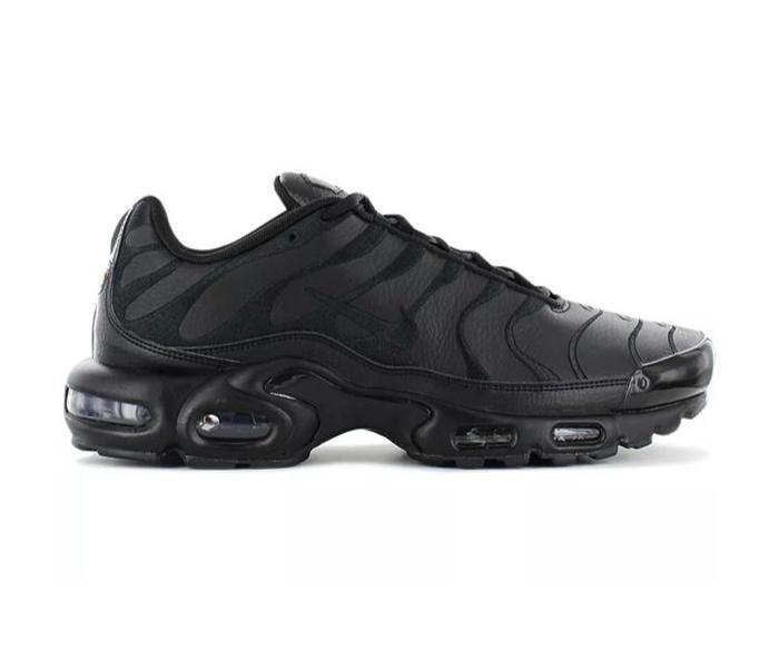 Gambar Nike Air Max TN Plus Triple Black Leather ( 100% Authentic ) - 38 dari Asshoe_NEW undefined Tokopedia