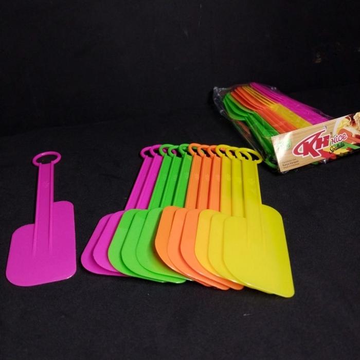 Gambar Spatula Karet Dan Plastik / Sendok Sambal /  Polesan Kue / Solet Plastik / Spatula Plastik - PLASTIK dari WHAREHOUSE MITRA MAKMUR undefined Tokopedia