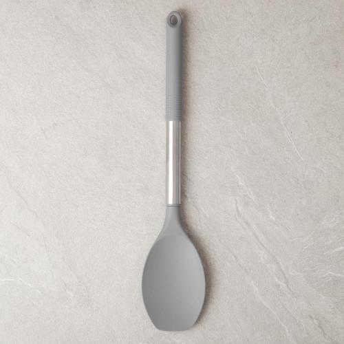 Gambar BREWSUNIQ - Slate Grey Silicone Kitchen Utensils Series / Alat Masak Spatula Estetik Minimalis - Flat Top dari Brewsuniq Store undefined Tokopedia