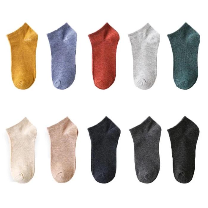 Gambar kaos kaki pendek semata kaki / kaos kaki krem warna kulit - Cokelat dari M socks undefined Tokopedia