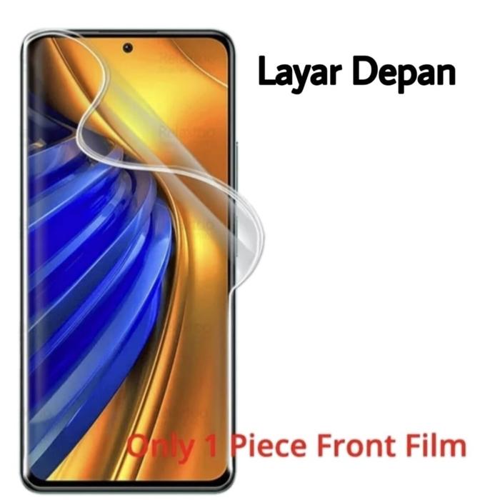 Gambar Anti Gores Tecno Pova 6 Hydrogel Not Tempered Glass - Depan Clear, Full Screen dari ALBABCASE undefined Tokopedia