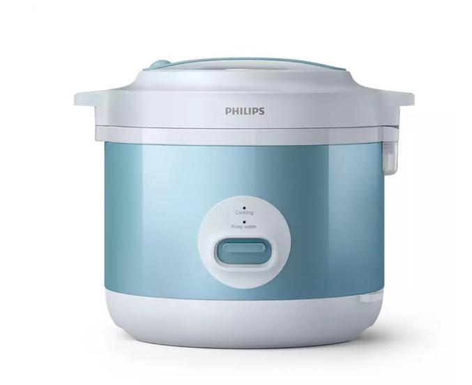 Gambar Philips Rice Cooker 1.8L Magic Com 3in1 Alumunium Pot 3D Heating HD3003 HD 3003 1,8L - Biru dari CV Sumber Cahaya Yogya undefined Tokopedia