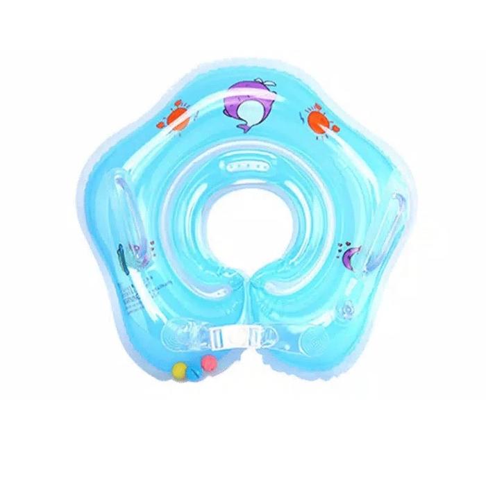 Gambar Neckring Bayi - Pelampung Renang Bayi - Biru, Tanpa DUS dari Aurel Babyshop undefined Tokopedia