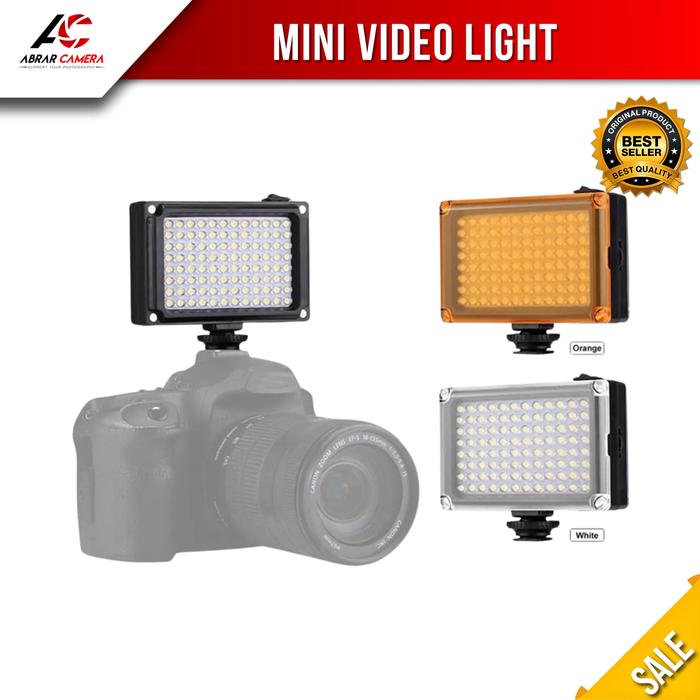 Gambar LED Mini Video Ultra Light 96 LED Lampu Studio Foto Hp DSLR Kamera dari abrarcamera undefined Tokopedia