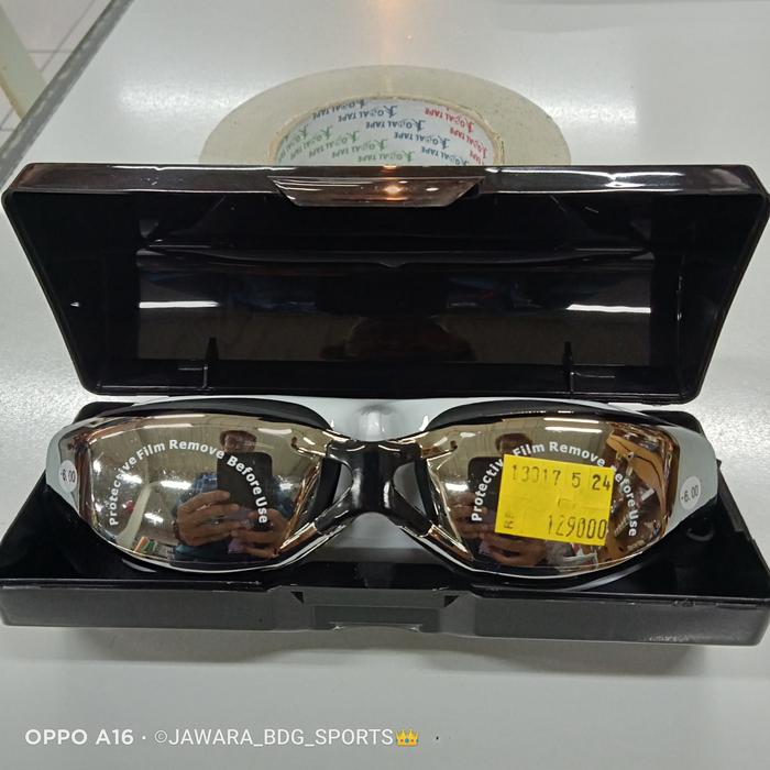 Gambar ORIGINAL KACAMATA GOOGLES RENANG SWIM SWIMMING MINUS OPTICAL FEIKE dari New jawara bdg sports undefined Tokopedia