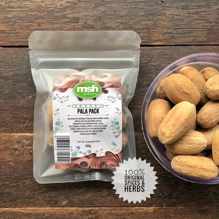 Gambar Biji Pala - 50G dari MSH REMPAH undefined Tokopedia