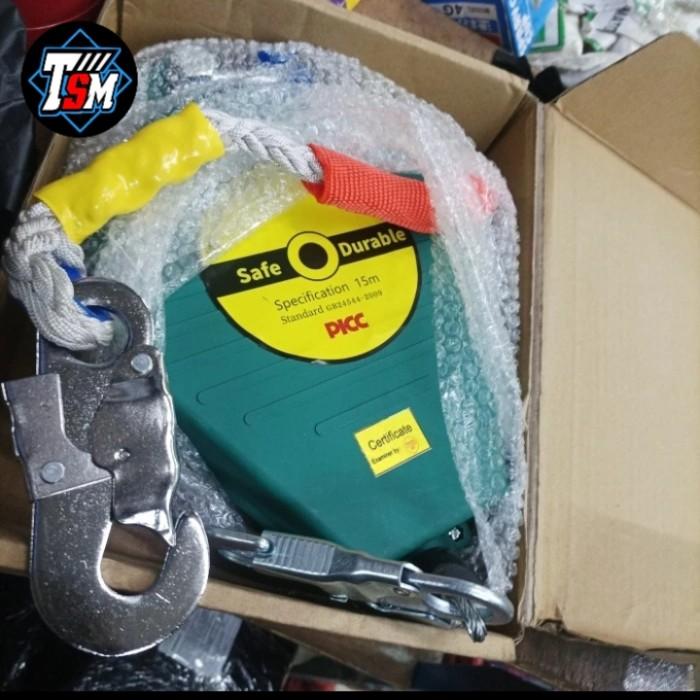 Gambar Fall Arrester Wire Rope Safety Equipment Falling Protector 5 meter dari TSM TEKNIK undefined Tokopedia