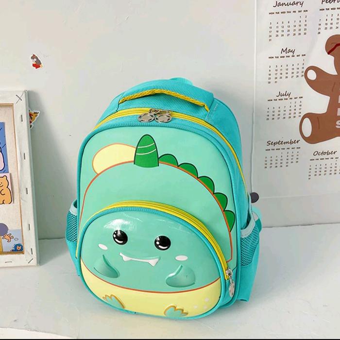 Gambar TAS RANSEL ANAK SEKOLAH TK SD TAS UNIK VIRAL KEKINIAN PREMIUM MOTIF KARTUN LUCU IMPORT GWENSD020 - green dino dari WALLSTIKER GWEN undefined Tokopedia