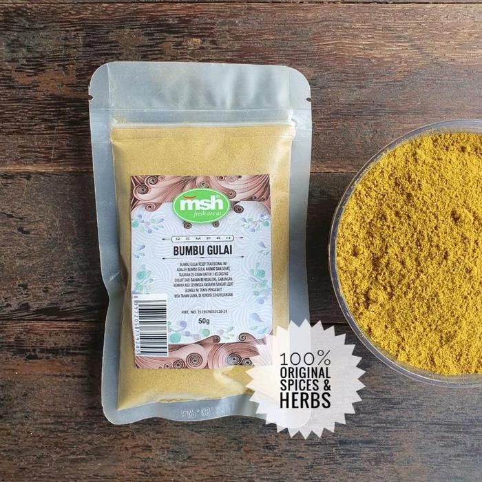 Gambar Bumbu Gulai Bubuk - PACK dari MSH REMPAH Kota Administrasi Jakarta Selatan Tokopedia